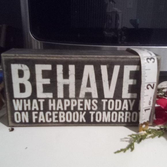 Primitives by Kathy Wooden Chunk Shelf Sitter - Picture 12 of 12